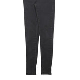 LEVI'S Womens Slim Black Skinny Denim Medium Wash Jeans W25 L30 Stylish