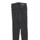 LEVI'S Womens Slim Black Skinny Denim Medium Wash Jeans W25 L30 Stylish