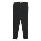 LEVI'S Womens Legging Jeans Black Slim Skinny Denim W29 L32 Stretch Zip