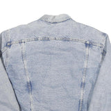 LEE Mens Blue Denim Jacket M Cotton Blend Button Closure Classic Fit Casual
