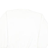 Mens White Sweatshirt Ocean City OCBP New Jersey Crew Neck L Cotton Blend Casual