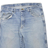 WRANGLER Mens Denim Blue Casual Shorts L W36 Classic Fit Pockets