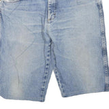 WRANGLER Mens Denim Blue Casual Shorts L W36 Classic Fit Pockets