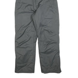 MOUNTAIN WAREHOUSE Mens Polyester Blend Black Relaxed Straight Leg Trousers W30