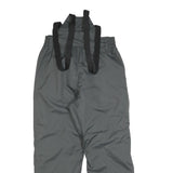 MOUNTAIN WAREHOUSE Mens Polyester Blend Black Relaxed Straight Leg Trousers W30