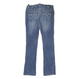 LEVI'S Womens Regular Blue Denim Straight Jeans W30 L29 Zip Cotton Blend