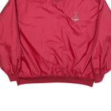 SPORT TEK Mens Red V-Neck 2XL Vintage 2007 Kennwell Open Sweatshirt Pullover