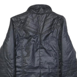 LEE Womens Black Jacket XS Polyester Blend Quilted Zip Pockets Casual Wear