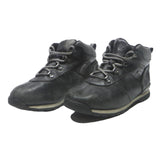 TIMBERLAND Leather Womens Ankle Boots Black UK 5.5 Casual Outdoor Lace-Up