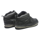 TIMBERLAND Leather Womens Ankle Boots Black UK 5.5 Casual Outdoor Lace-Up