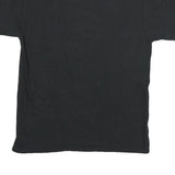 CHAMPION Mens Black Classic T-Shirt M Short Sleeve Crew Neck Logo