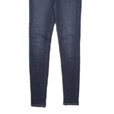 LEVI'S 710 Super Skinny Womens Jeans Blue Slim Skinny Denim Woven W25 L30
