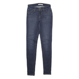 LEVI'S 710 Super Skinny Womens Jeans Blue Slim Skinny Denim Woven W25 L30