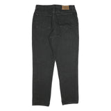 CALVIN KLEIN JEANS Womens Classic Black Skinny Denim Raw W32 L30 Stylish