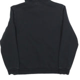 PUMA Mens Black Hoodie S Cotton Blend Pullover Casual Sportswear