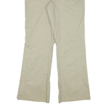 DICKIES Womens Regular Fit Beige Cotton Blend Zip Trousers W34 L31 Workwear