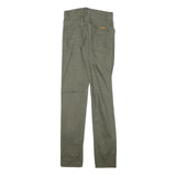 CARHARTT Womens Cotton Blend Slim Fit Skinny Trousers W25 L32 Olive Green