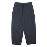 MARC O'POLO Mens Relaxed Navy Blue Drawstring Cargo Trousers W30 L26 Casual