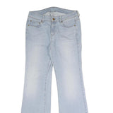 G-STAR Womens Jeans Light Blue Relaxed Flared Denim Light W30 L31 Casual Stylish