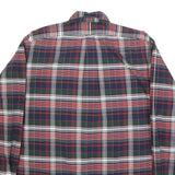 RALPH LAUREN Mens Blue Green Red Checked Shirt L Classic Button-Down Cotton