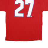 REEBOK Mens Red Montreal Canadiens NHL Graphic T-Shirt XL Short Sleeve Crew Neck