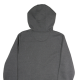 CARHARTT Mens Grey RJ Lacrosse Full Zip Hoodie L Casual Cotton Sweatshirt