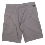 DICKIES Mens Shorts Grey Casual Plain XL W38 Durable Workwear