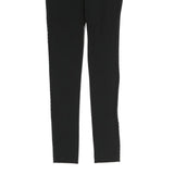 RAG & BONE Womens Black Slim Slim Trousers W25 L30 Side Stripe Detail