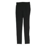 RAG & BONE Womens Black Slim Slim Trousers W25 L30 Side Stripe Detail