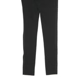 RAG & BONE Womens Black Slim Slim Trousers W25 L30 Side Stripe Detail
