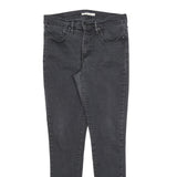 LEVI'S 311 Womens Slim Skinny Denim Medium Black Jeans W30 L32 Stretch Cotton