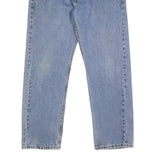 LEVI'S 505 Mens Jeans Blue Regular Straight Denim Medium W32 L29 Classic Fit Zip