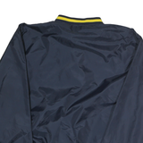 ROWLINGS Mens Navy & Yellow V Neck S Basketball Sweatshirt Pullover Sports