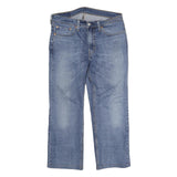 LEVI'S 514 Mens Jeans Blue Regular Straight Denim Medium W32 L26 Classic Fit