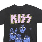 KISS Mens Black Kiss Creatures Of The Night Graphic T-Shirt S Short Sleeve Crew