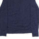 FILA Mens Navy Blue Cotton Crew Neck Sweatshirt M Classic Logo Pullover