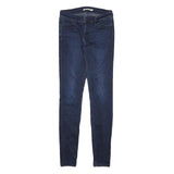 LEVI'S 710 Womens Slim Skinny Denim Dark Blue W26 L31 Stretch Cotton Blend Jeans