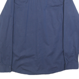 HUGO Mens Blue Cotton Shirt S Smart Casual Long Sleeve Button Collar