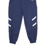 PUMA Mens Joggers Navy Blue S W26 L30 Regular Fit Tapered Leg Drawstring