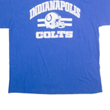 GILDEN Mens Blue Indianapolis Colts T-Shirt XL Short Sleeve Crew Neck Football