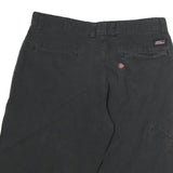 DICKIES Mens Shorts Black Casual M W34 Durable Cotton Workwear Pockets
