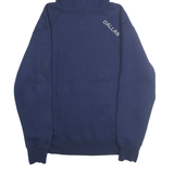 FANATIC Mens Navy Blue Cotton Blend Full Zip Hoodie L Star Logo Dallas