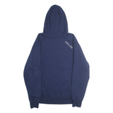 FANATIC Mens Navy Blue Cotton Blend Full Zip Hoodie L Star Logo Dallas