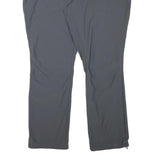SCHOFFEL Womens Polyester Blend Grey Regular Fit Trousers W40 L30 Outdoor Zip