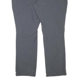 SCHOFFEL Womens Polyester Blend Grey Regular Fit Trousers W40 L30 Outdoor Zip