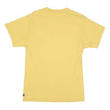 NIKE Mens Yellow Graphic T-Shirt L Short Sleeve Crew Neck Cotton Blend Casual