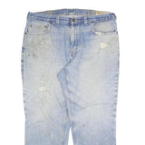 CARHARTT Mens Jeans Blue Relaxed Straight Denim Light W38 L30 Casual Workwear