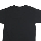 MAJESTIC Mens Black Giants Graphic T-Shirt L Short Sleeve Crew Neck Cotton Blend