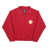 CHAPS RALPH LAUREN Mens Red Nylon Casual Jacket L Zip Plain Good Sam Club