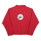 CHAPS RALPH LAUREN Mens Red Nylon Casual Jacket L Zip Plain Good Sam Club